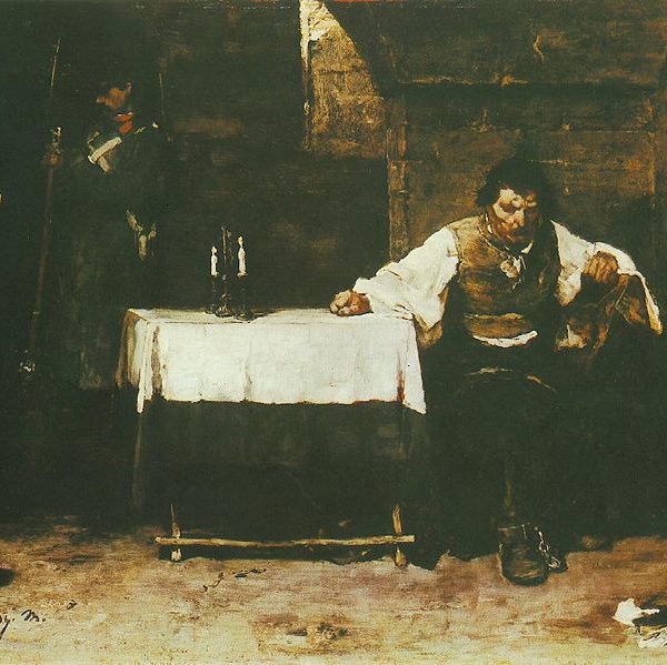 ' The Last Day of a Condemned Man (1869) by Mihály Munkácsy. In the public domain (Wikimedia Commons)